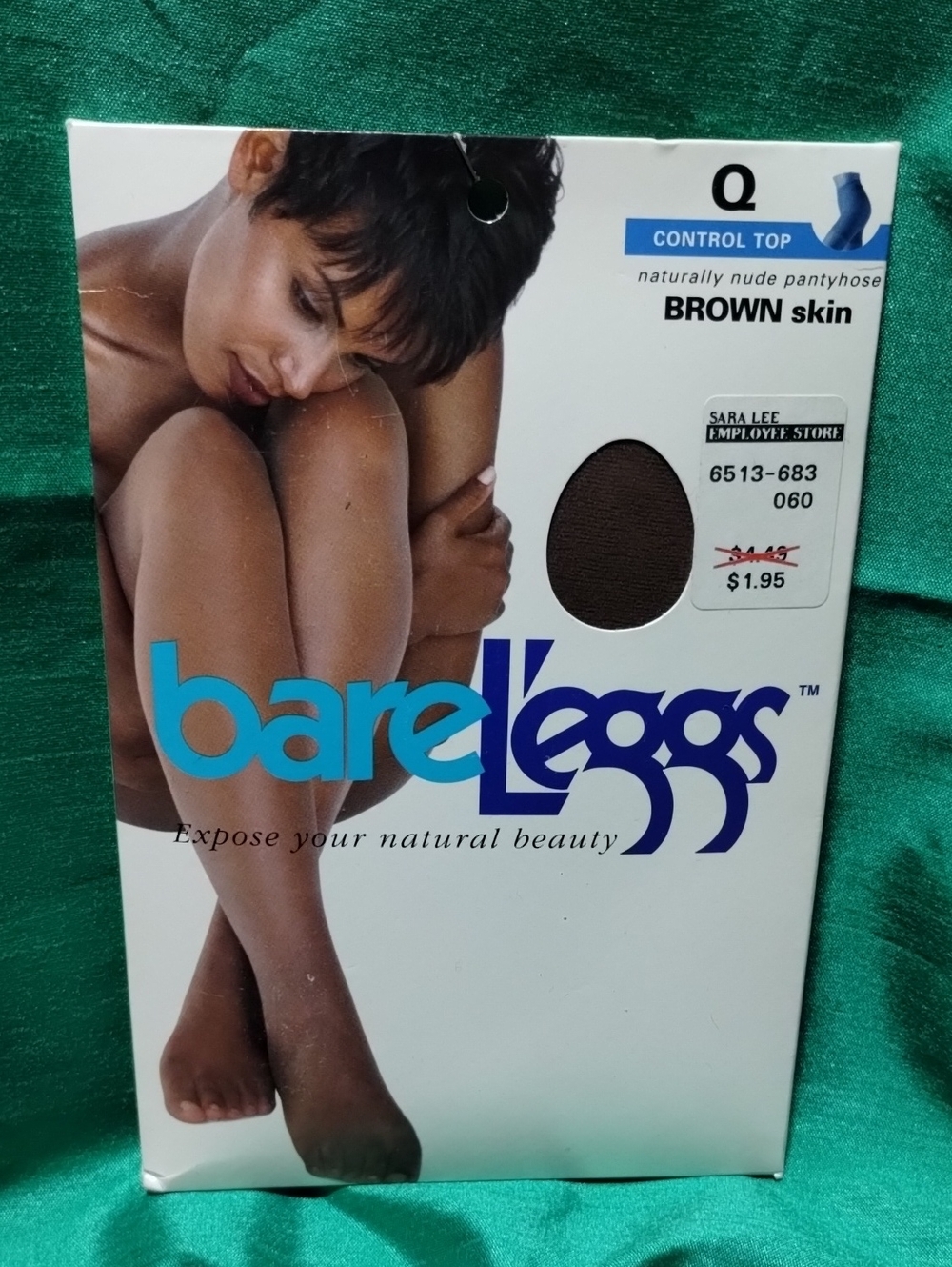 bareLeggs Control Top Pantyhose - Brown Skin